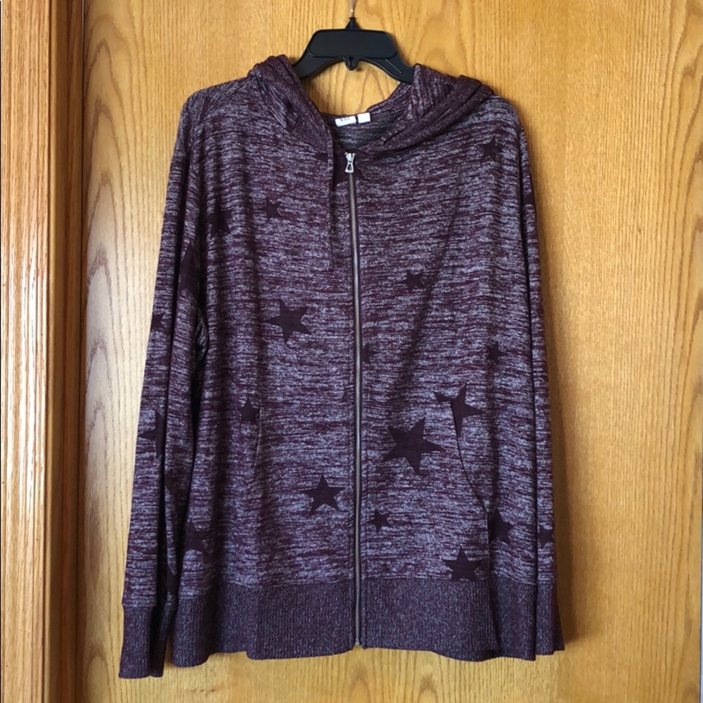 Maroon Star Sweatshirt